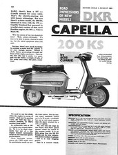 1963 DKR Capella '200KS' 197cc