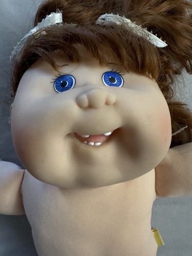 Cabbage patch brown red hair - cabbage,