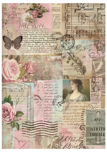 Rice paper decoupage - 1,