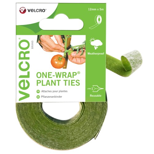 Green plant ties tape 12mm - plant,