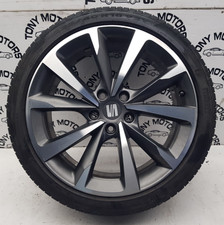 2021 SEAT LEON FR CUPRA DIAMOND CUT 18" ALLOY WHEEL & 225 40 R18 TYRE 5FA601025E