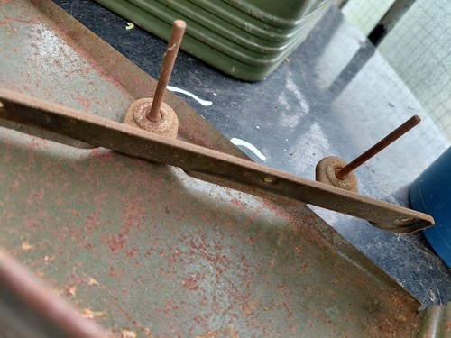 Vintage sewing machine cabinet - sewing,