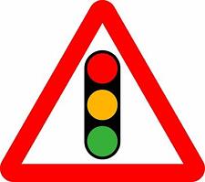 Traffic signals Road safety sign 