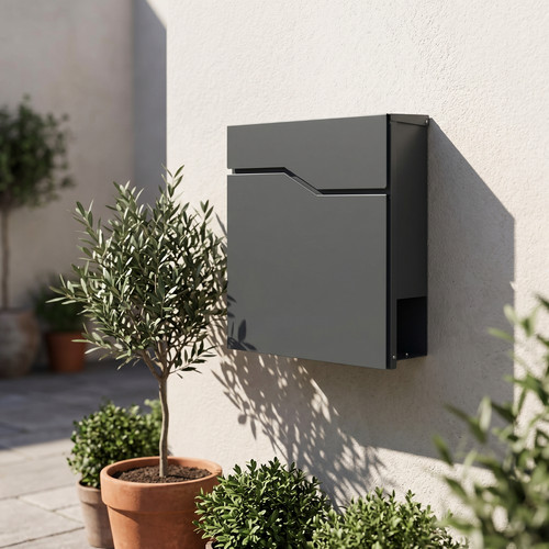 B2c wall mounted post - wall, box