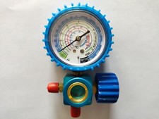 AC R32 R600A R410A R134A R290 Refrigerant Single Gauge Manifold Valve