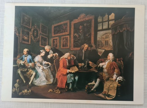 Postcard william hogarth - william,