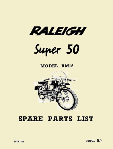 Raleigh model rm12 super - rm12, 50