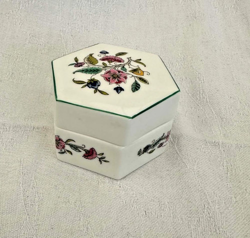 Minton haddon hall green rim - hall,