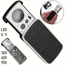 30x 60x 90x Jewellers Loupe