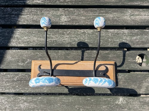 Vintage wall hooks coat towel - hooks,