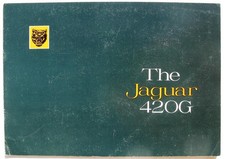 JAGUAR 420G Car Sales Brochure