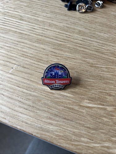 Alton towers pin badge - pin, theme
