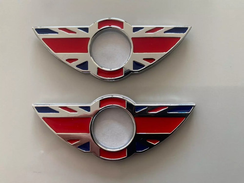 Union jack metal door pin - 2,