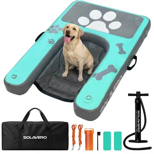 Inflatable dog water ramp - dog,