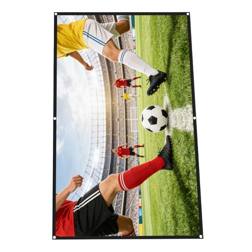 Folding projection screen - 16:9,