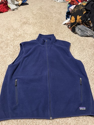 Patagonia men blue vest xxl - blue,