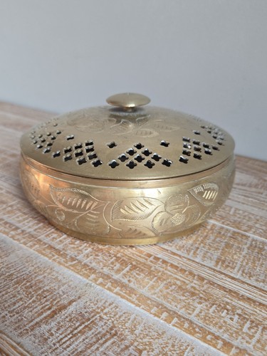 Vtg sarna brass india - brass,