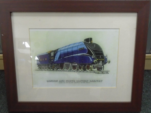 Framed train print the - print,