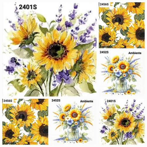 Sunflowers mixed table - x, sunflowers/mixed
