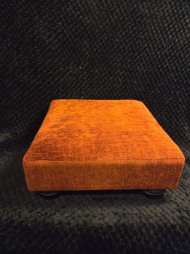 Vintage orange velvet - vintage,