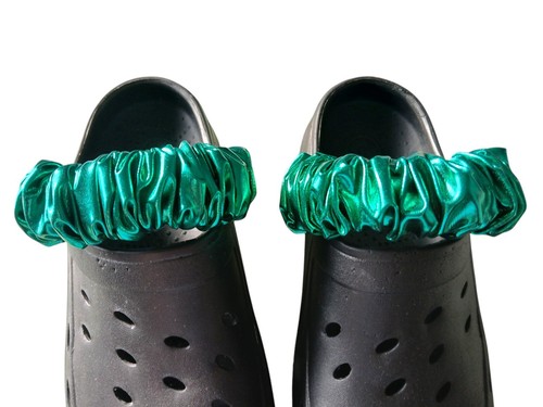 Emerald green croc strap - emerald,