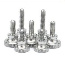 KNURLED THUMB SCREWS STAINLESS