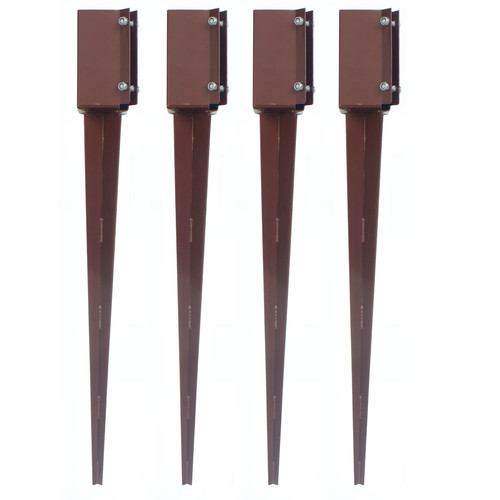 Fence post spikes - 100mm, garden