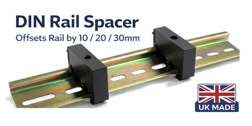 Din rail offset - din, spacer