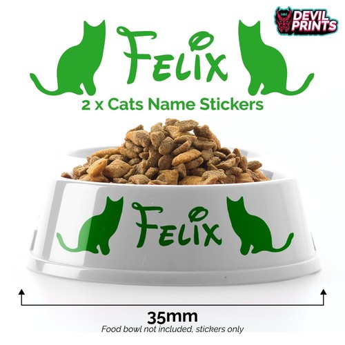 Personalised cat name - personalised,