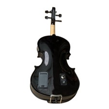 Violins Factory Seconds Stylish Eye-Catching 4/4 Electro Acoustic Black