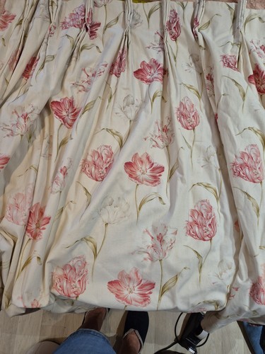 Pair sanderson curtains - of,