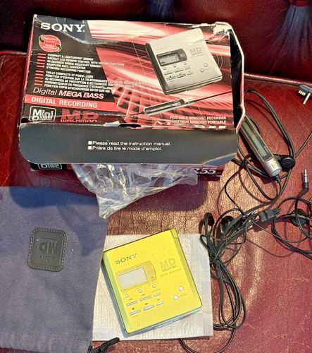 Sony r55 minidisc - sony, mz-r55
