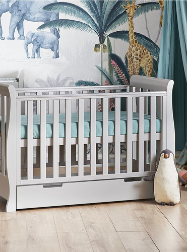 Mini sleigh cot - cot, with