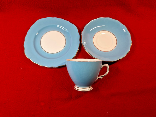 Colclough china blue - china,