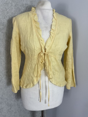 Zara linen blouse - linen,