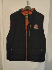 Mans Navy Body Warmer Size