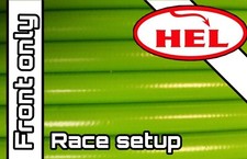 MK1 Bandit 600 95-99 GREEN Front Race Setup HEL Braided Brake Lines