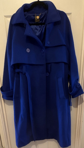 Biba blue trench - biba,