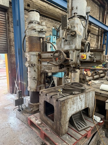 Town radial arm drill - radial,