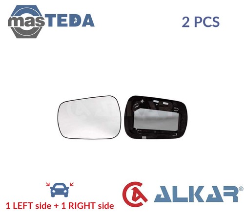 6401387 rear view mirror glass - view,
