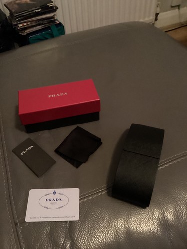 Prada saffiano black red - prada,