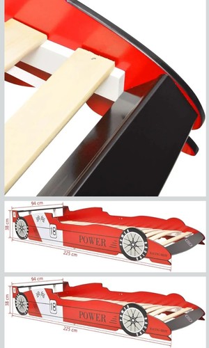 Children bed frame racing car - frame,