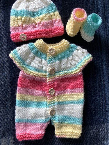 Hand knitted dolls - hand,