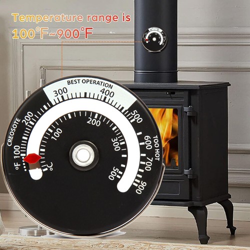 Stove fan thermometer magnetic - fan,
