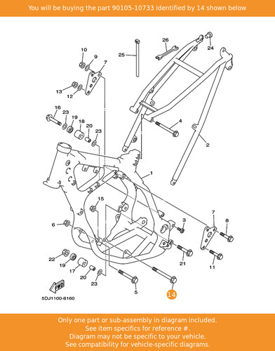 Yamaha bolt flange - yamaha,