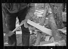 Splitting Shingles,Froe,Maul,Coalins Project,Farm,Kentucky,KY,FSA,1936,Mydans,13