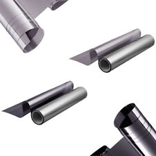 100cm/200cm Mirror Reflective One Way Privacy Window Film Sticky Back Glass Tint