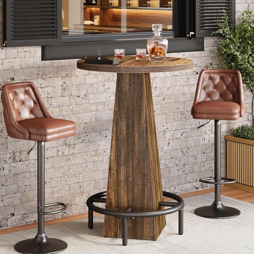 Modern round bar table - modern,