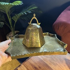 Vintage Chinese Brass Temple