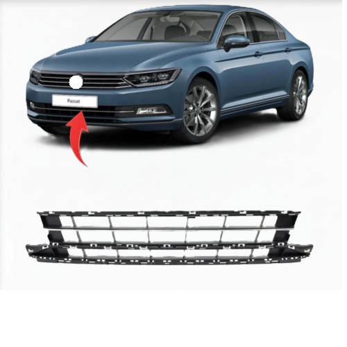 New front bumper lower grille - new,